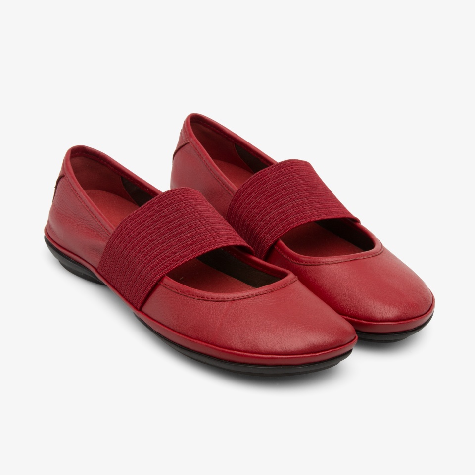 Camper Right Deep Red - Camper Women's Ballerinas ||2603-FDJGP||